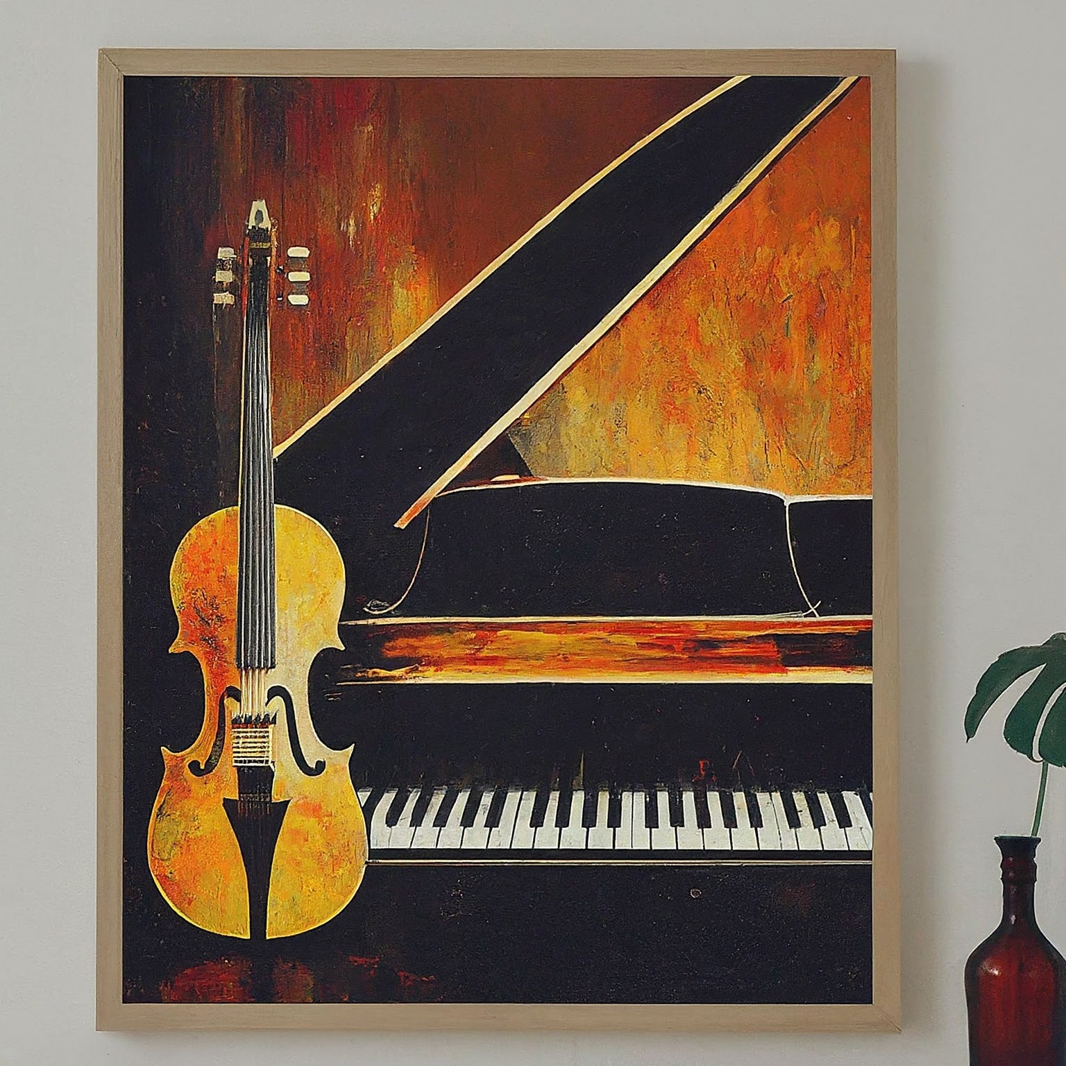 piano and violin